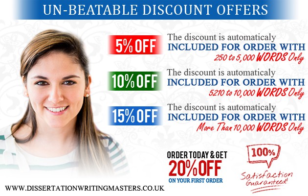 Amazing Discounts | Dissertation Writing Masters UK